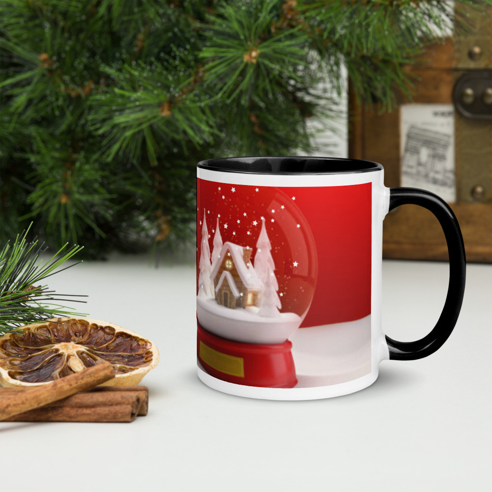 Christmas Mug with Color Inside