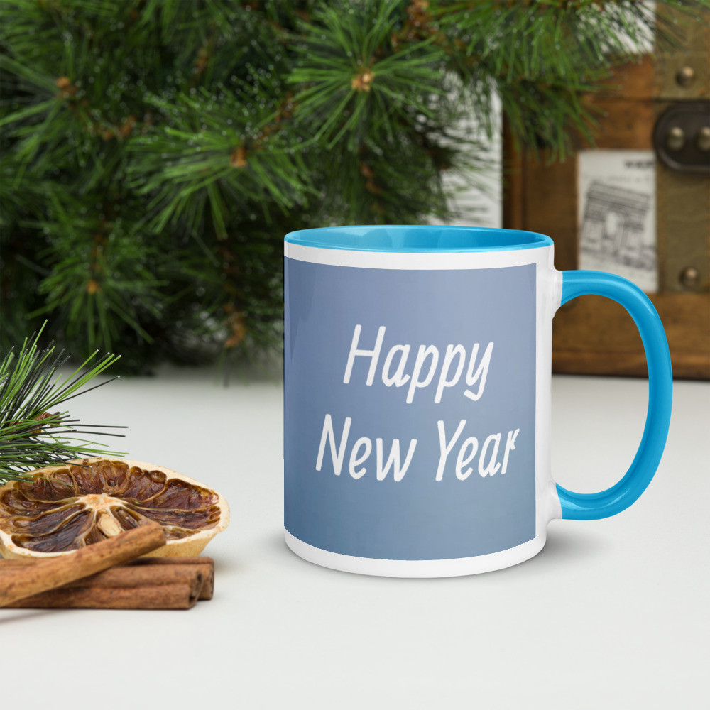 Christmas Mug with Color Inside