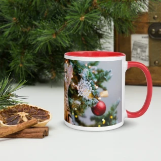 Christmas Mug with Color Inside