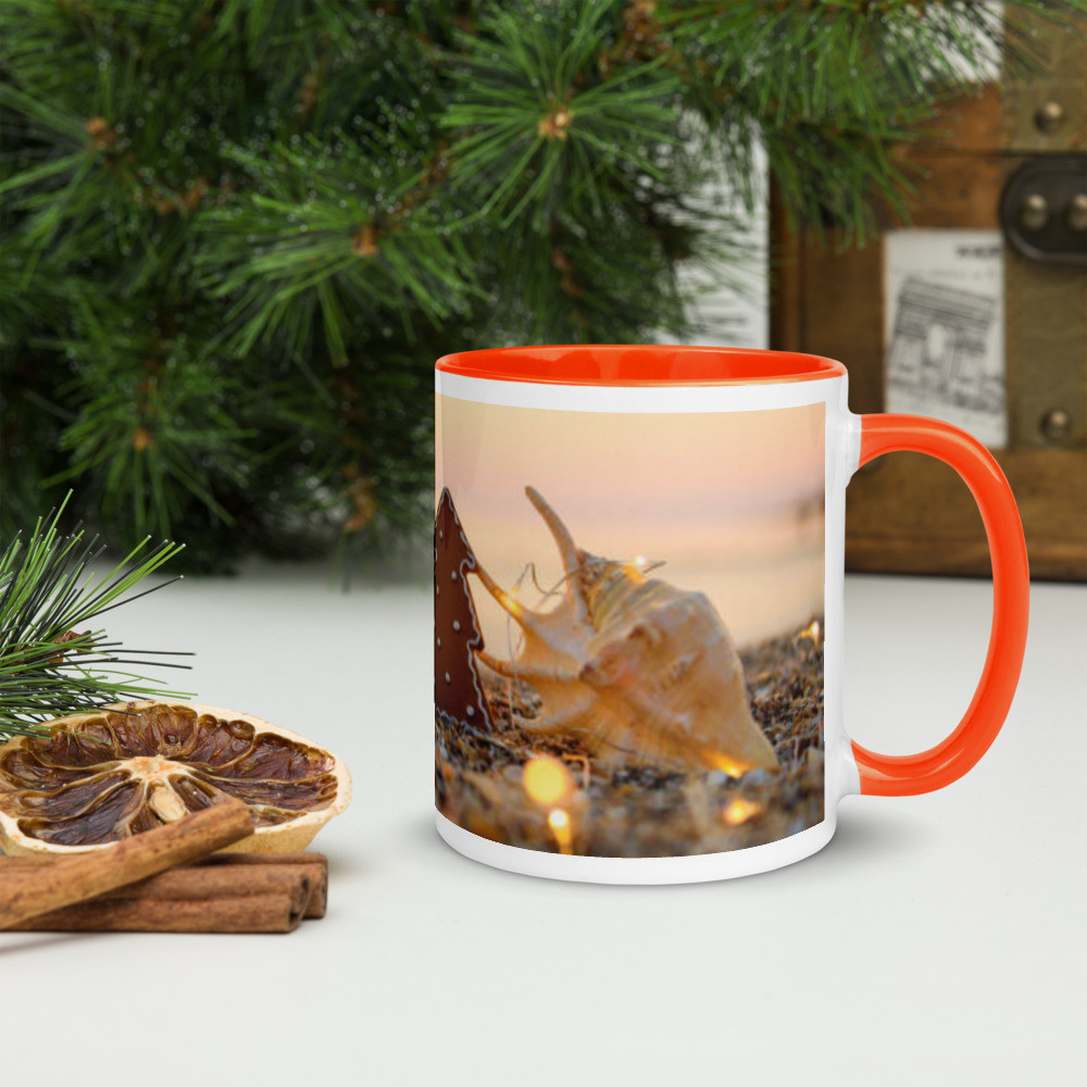 Christmas Mug with Color Inside
