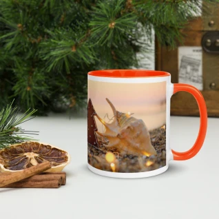 Christmas Mug with Color Inside