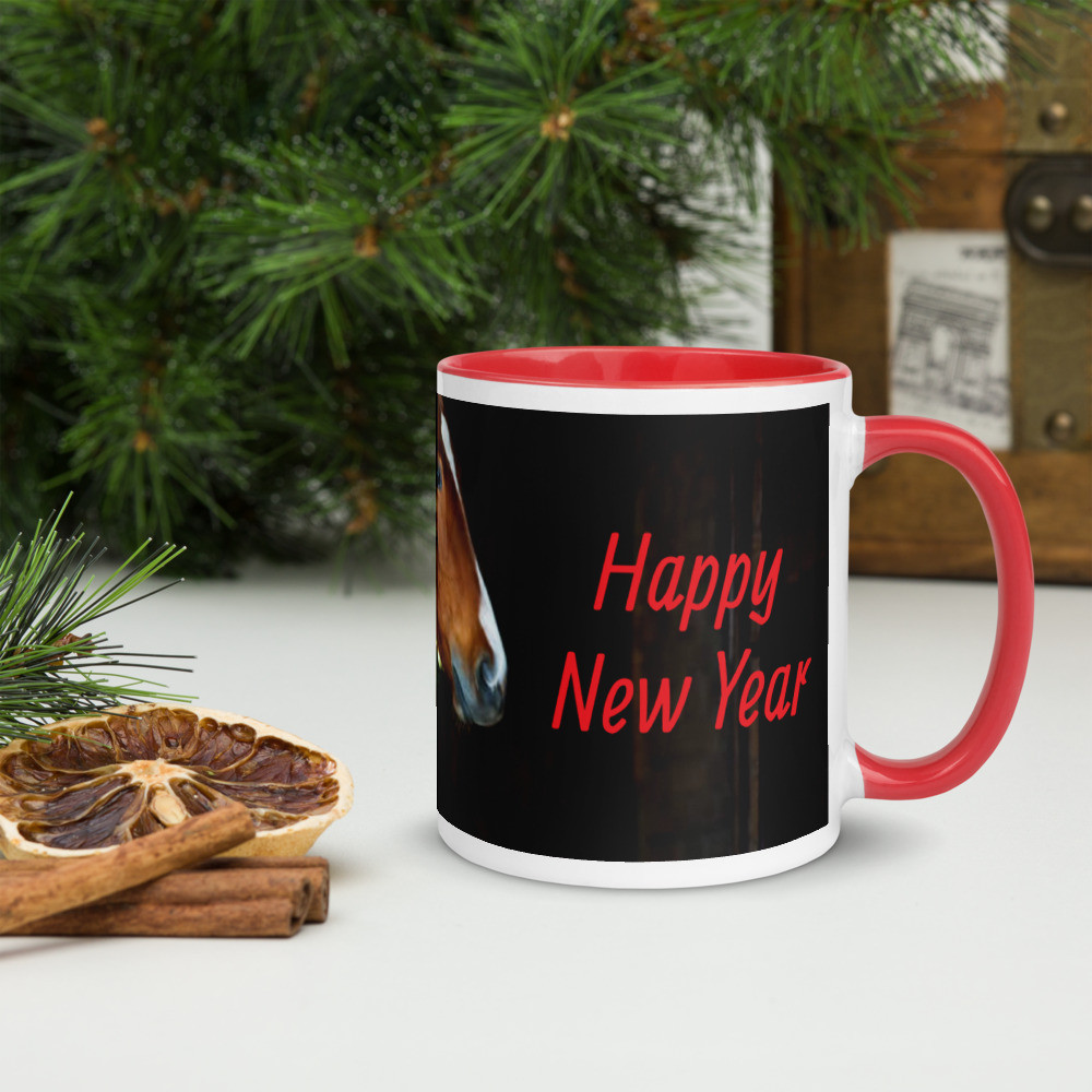 Christmas Mug with Color Inside