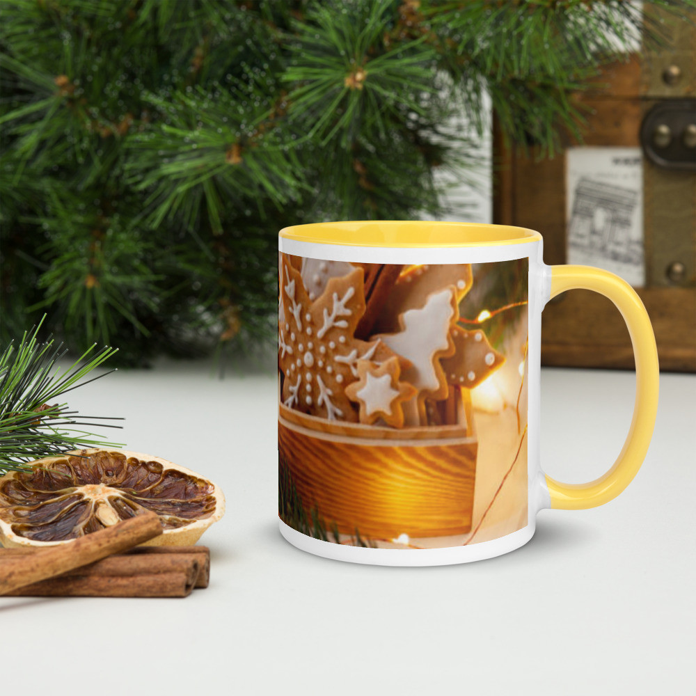 Christmas Mug with Color Inside