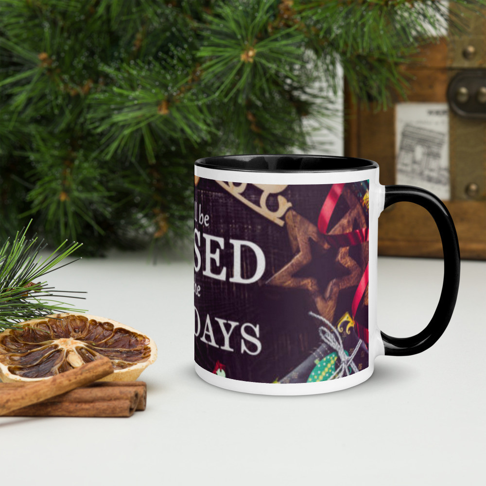 Christmas Mug with Color Inside