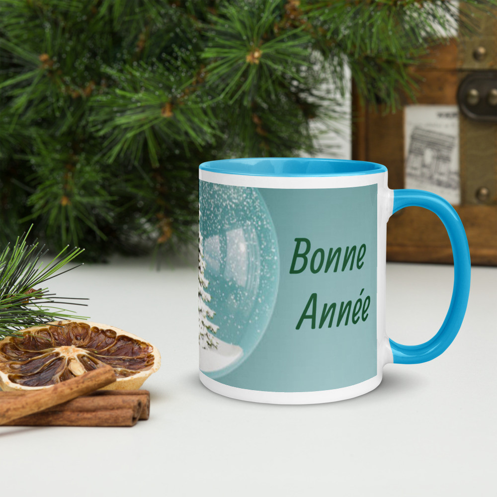 Christmas Mug with Color Inside