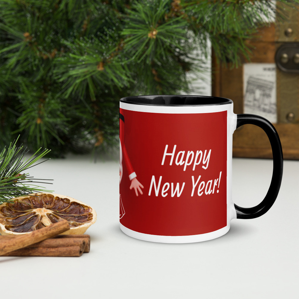 Christmas Mug with Color Inside