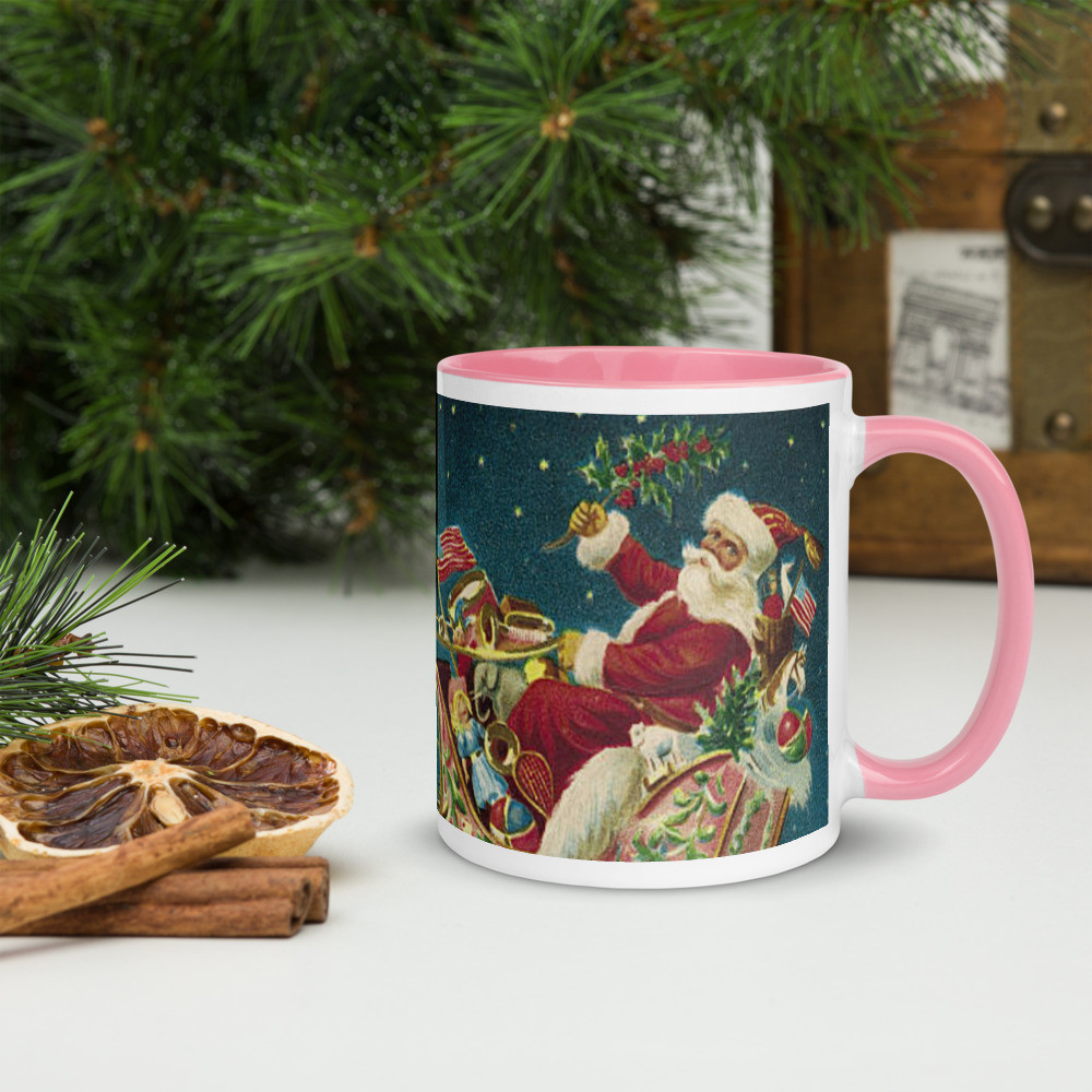 Christmas Mug with Color Inside