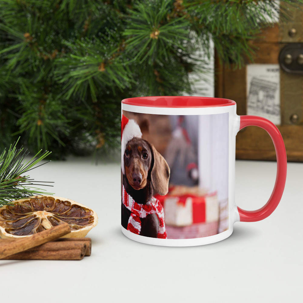 Christmas Mug with Color Inside
