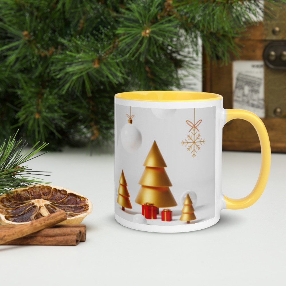 Christmas Mug with Color Inside