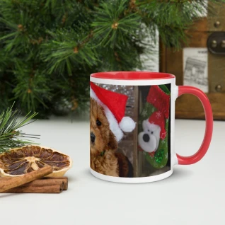 Christmas Mug with Color Inside