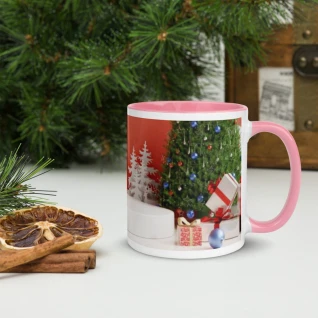 Christmas Mug with Color Inside