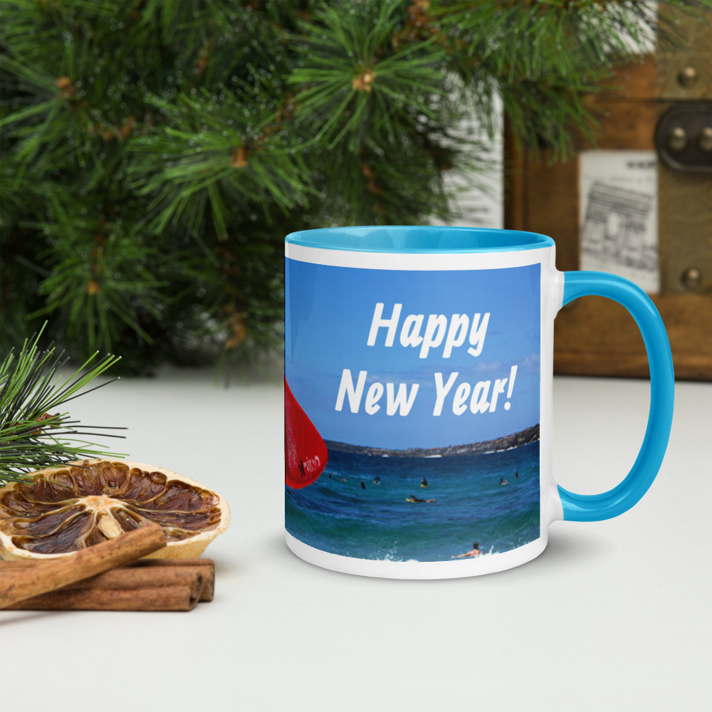 Christmas Mug with Color Inside