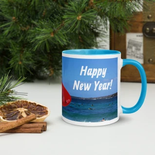 Christmas Mug with Color Inside