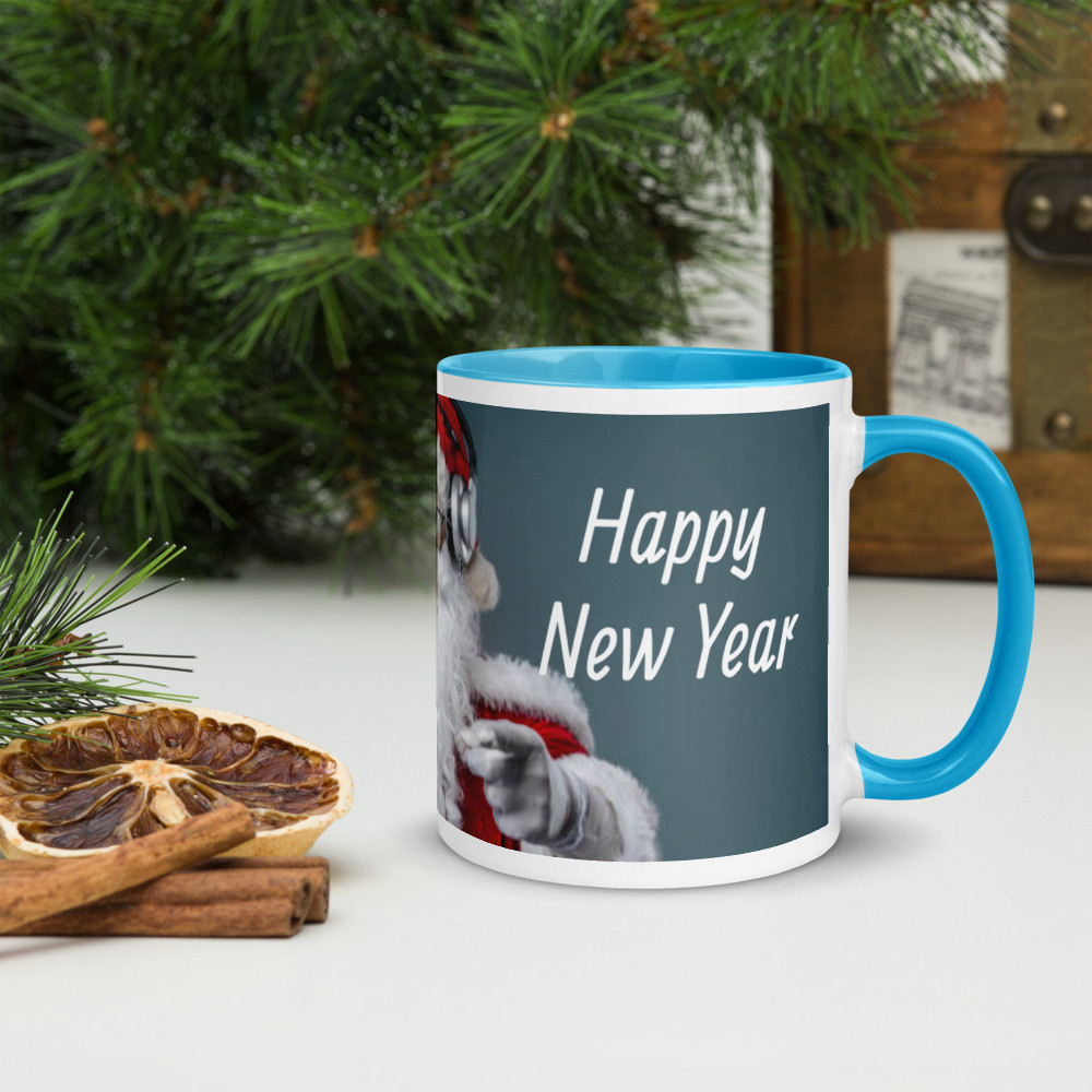 Christmas Mug with Color Inside