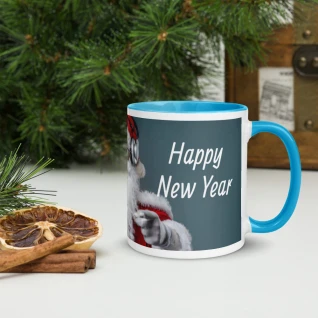Christmas Mug with Color Inside