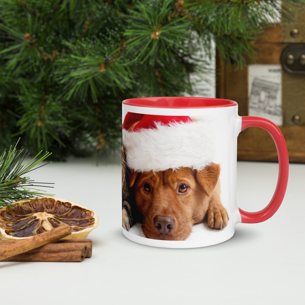Christmas Mug with Color Inside