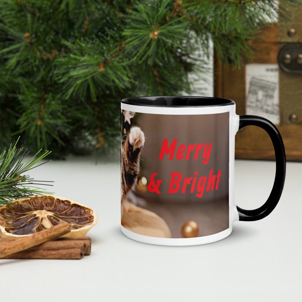 Christmas Mug with Color Inside