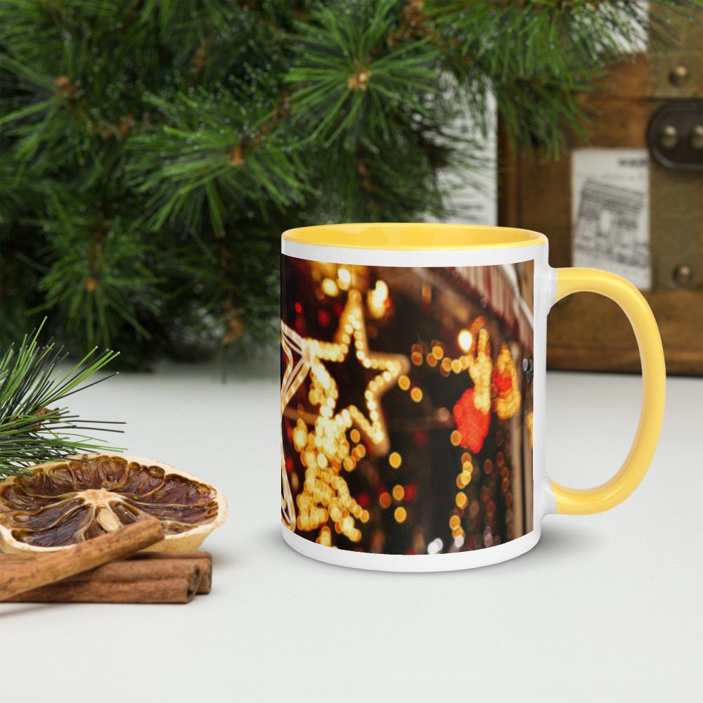 Christmas Mug with Color Inside