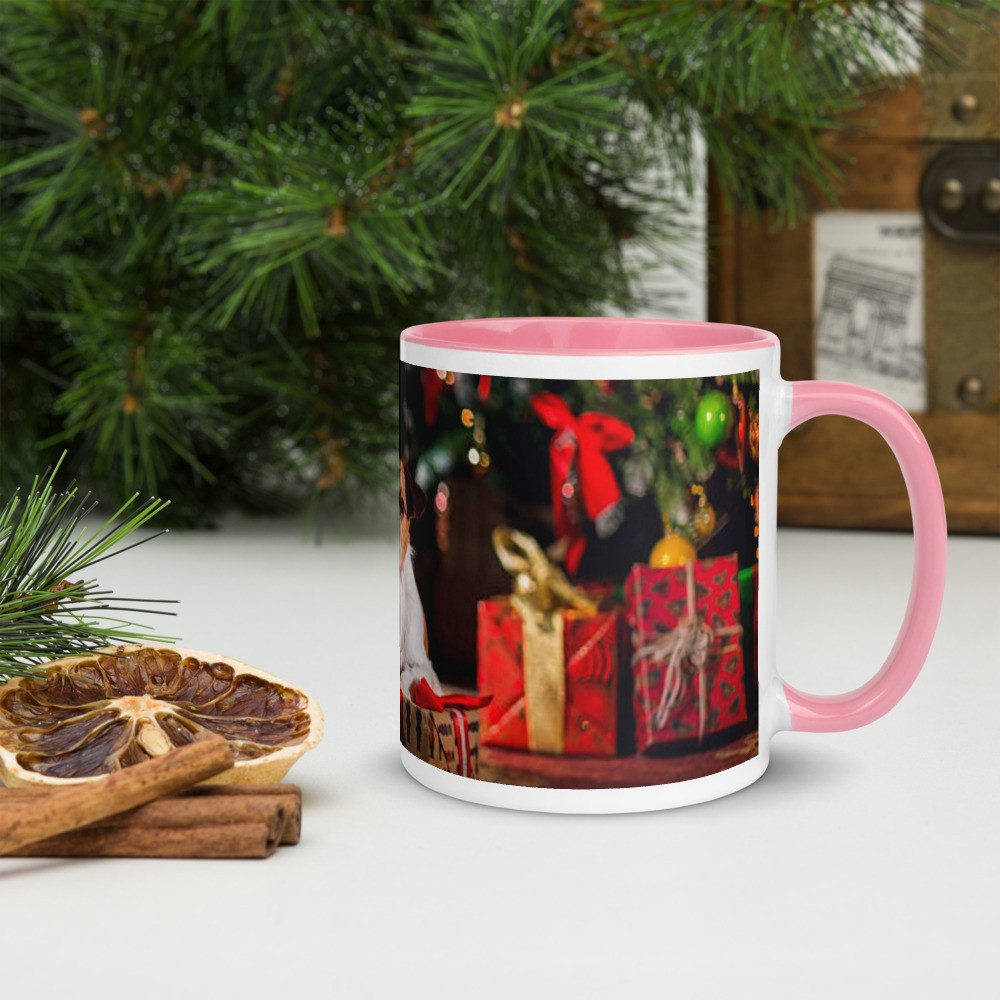Christmas Mug with Color Inside