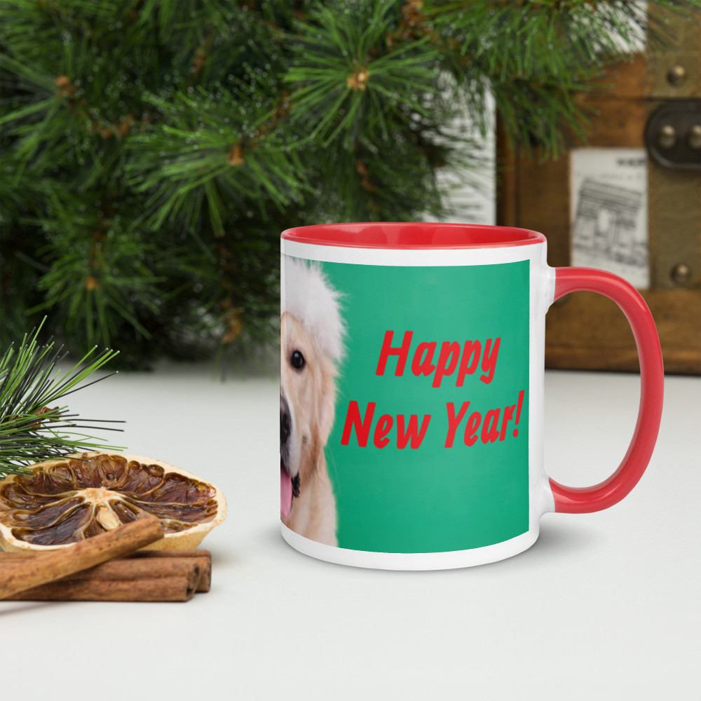 Christmas Mug with Color Inside