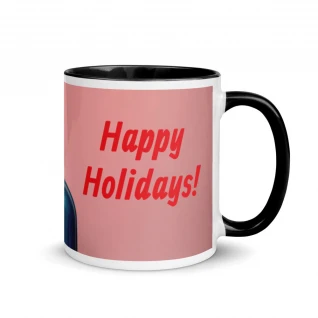 Christmas Mug with Color Inside