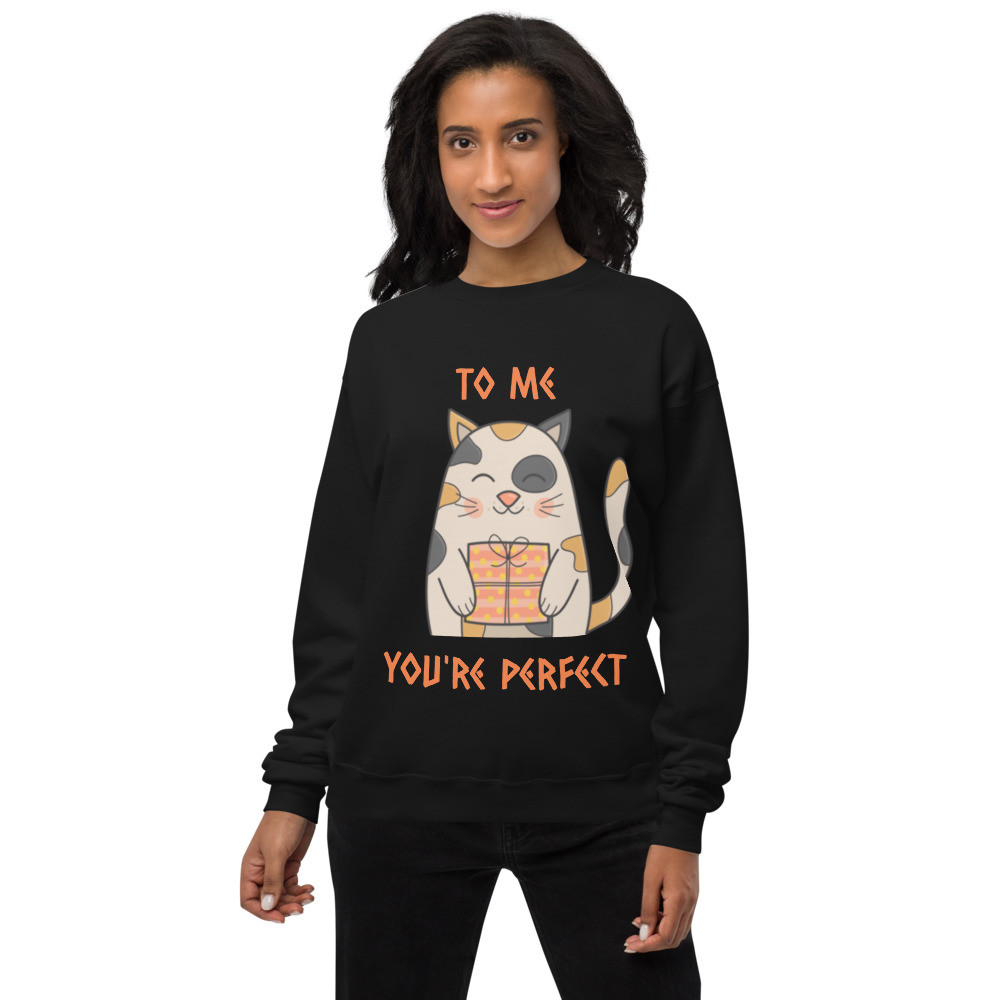 Pets Unisex fleece sweatshirt