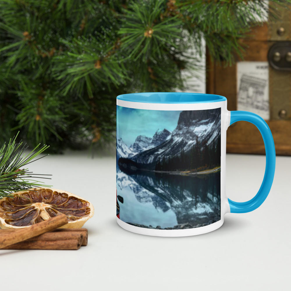 Landscape Mug with Color Inside