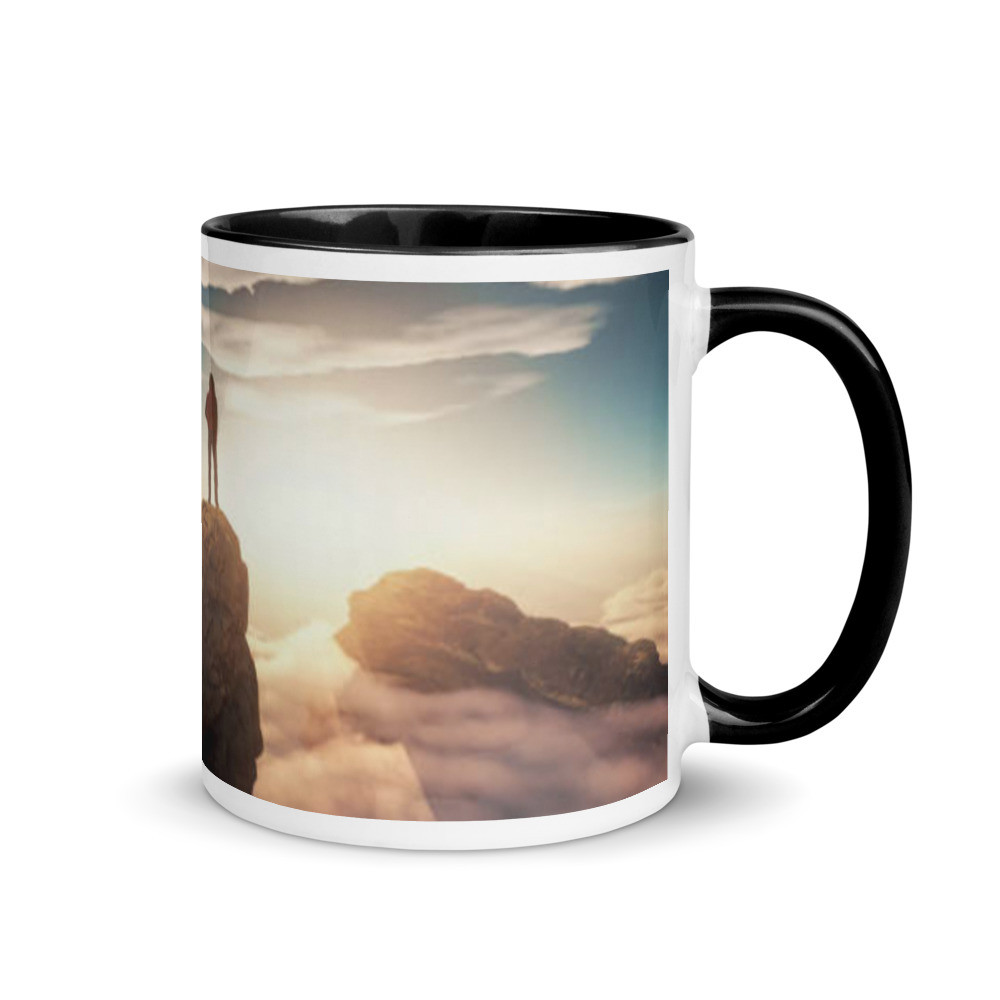 Landscape Mug with Color Inside