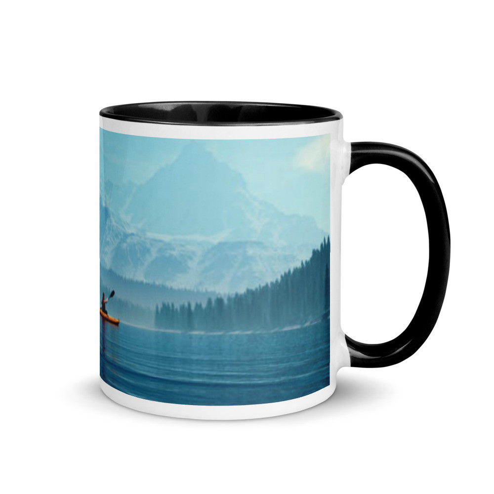 Landscape Mug with Color Inside