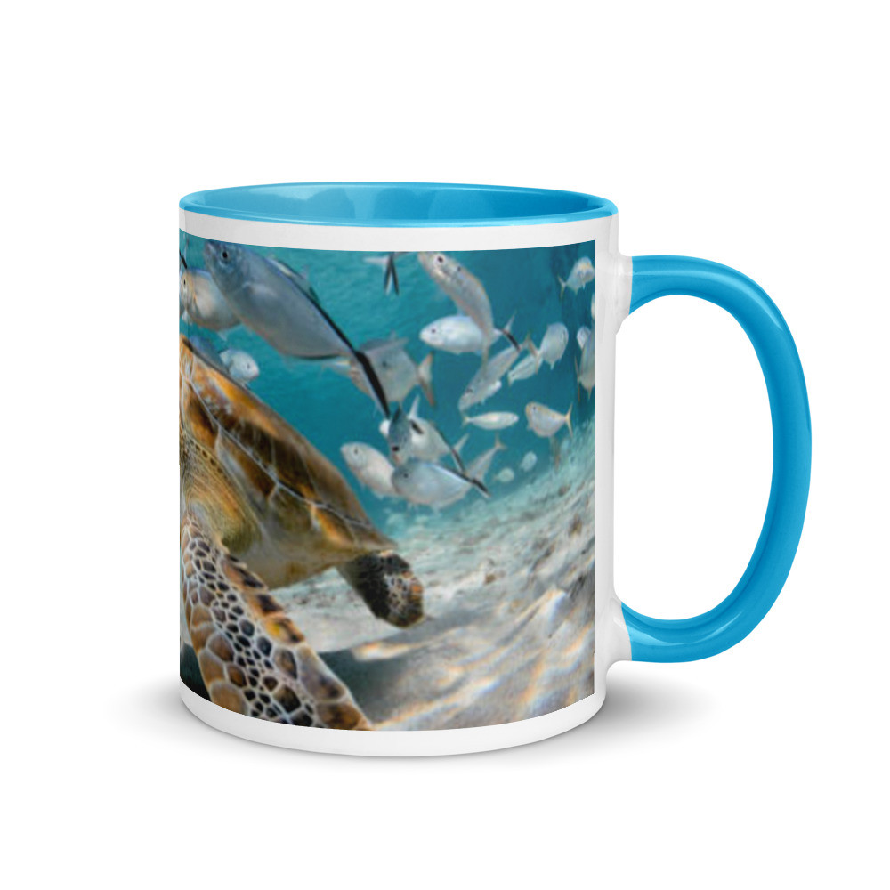 Landscape Mug with Color Inside