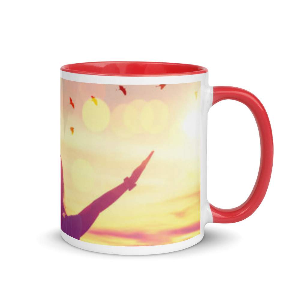 Landscape Mug with Color Inside