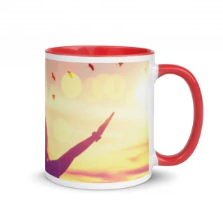 Landscape Mug with Color Inside