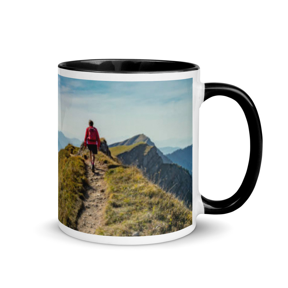 Landscape Mug with Color Inside