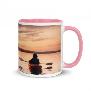 Landscape Mug with Color Inside