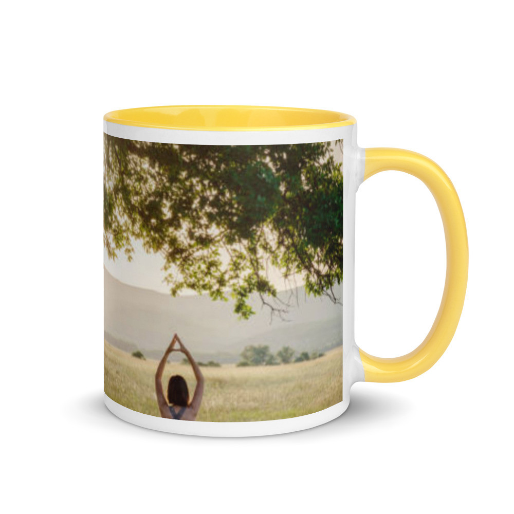 Landscape Mug with Color Inside