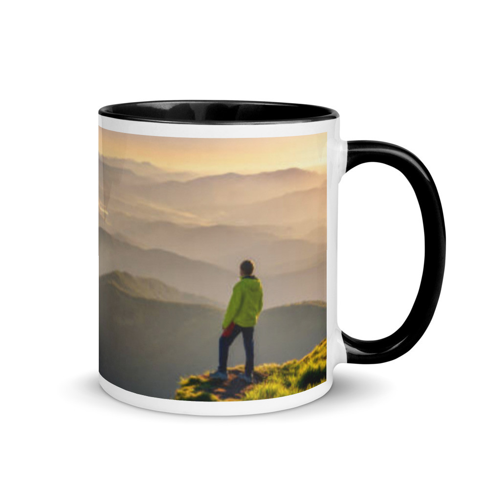 Landscape Mug with Color Inside