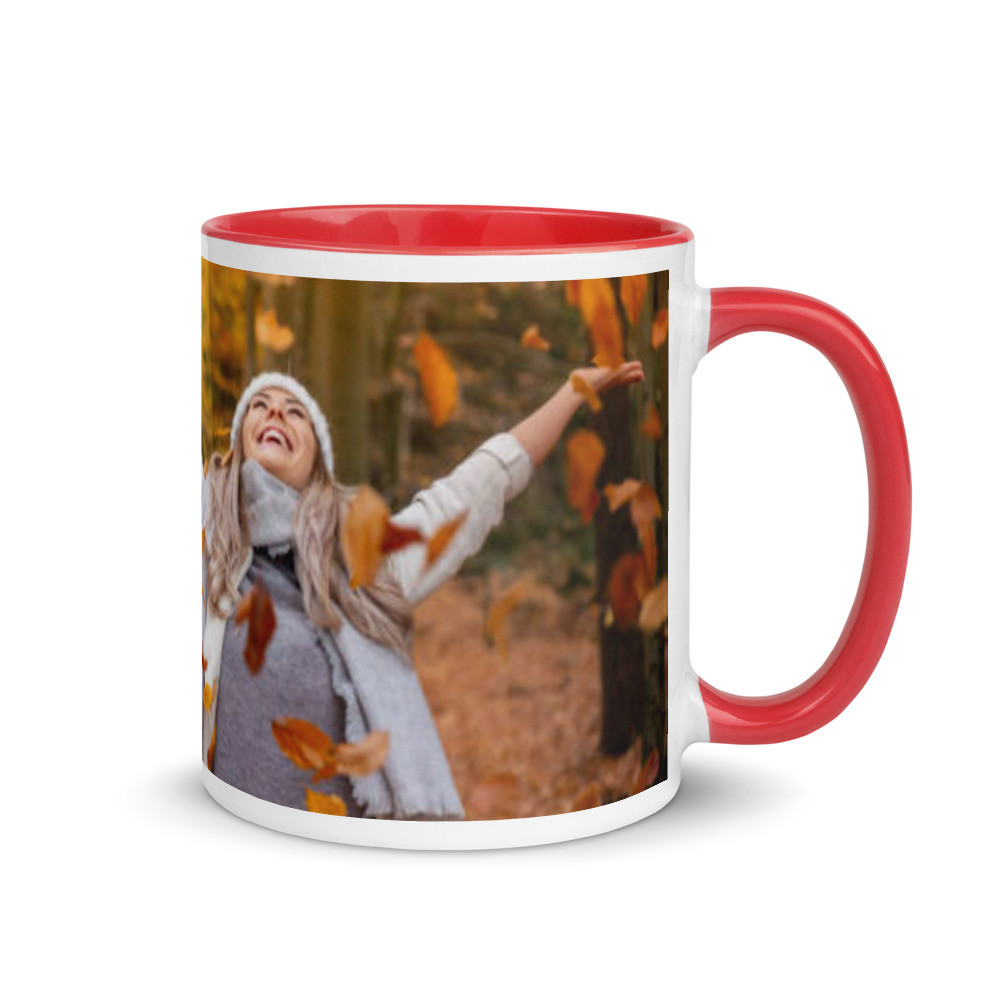 Landscape Mug with Color Inside