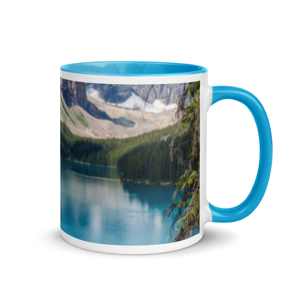 Landscape Mug with Color Inside