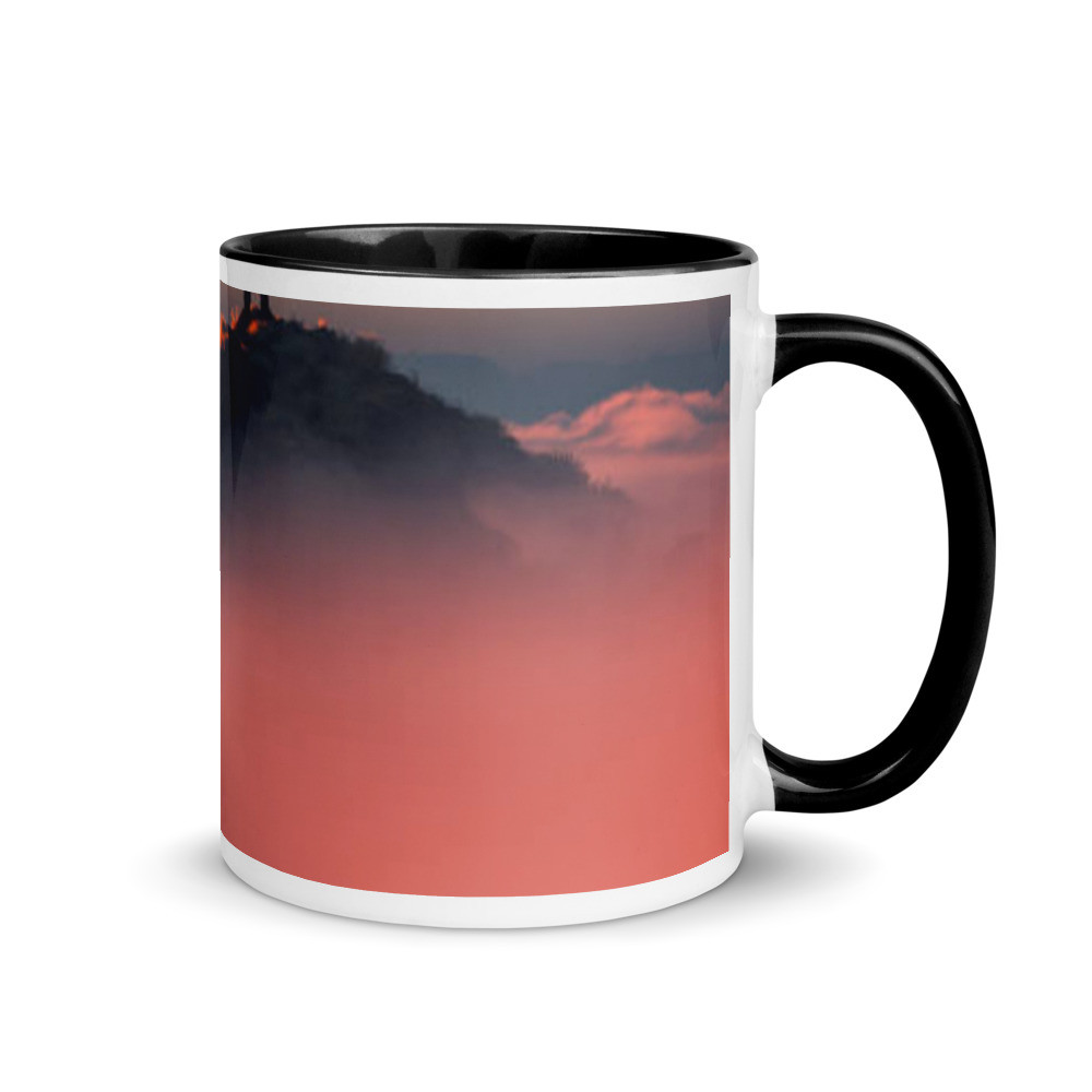 Landscape Mug with Color Inside
