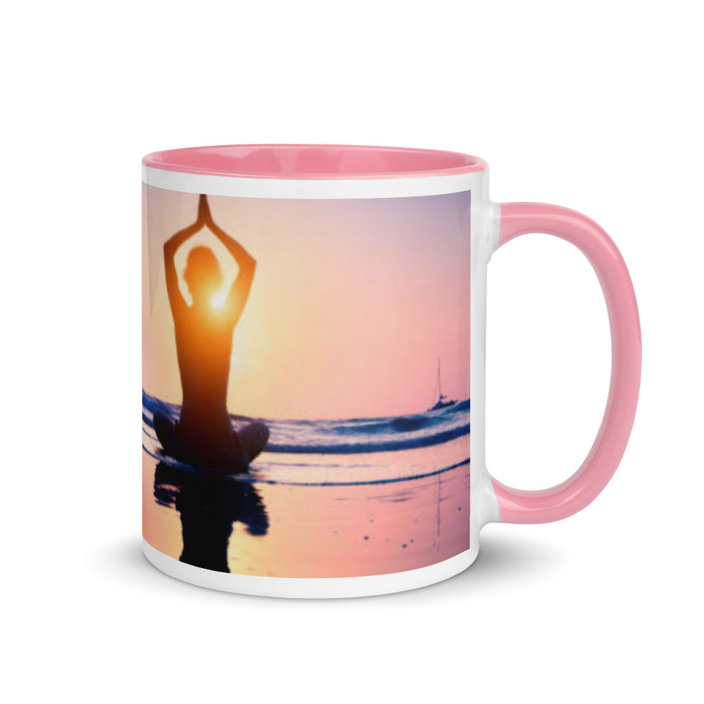 Landscape Mug with Color Inside
