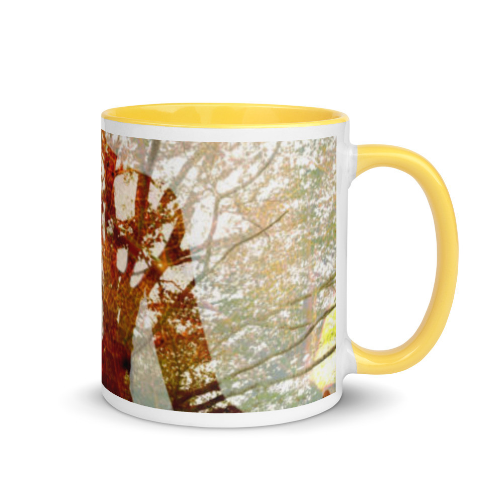 Landscape Mug with Color Inside