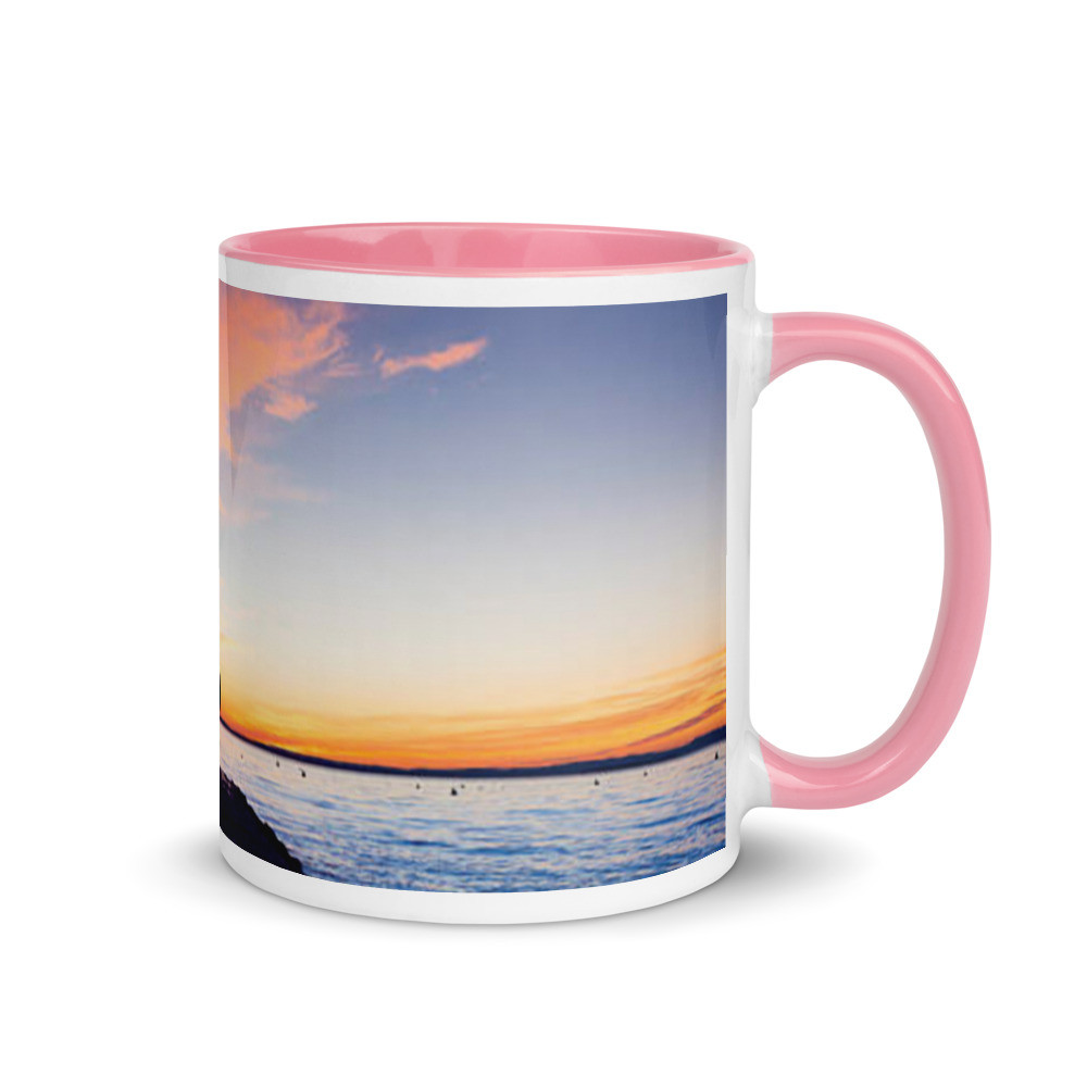 Landscape Mug with Color Inside
