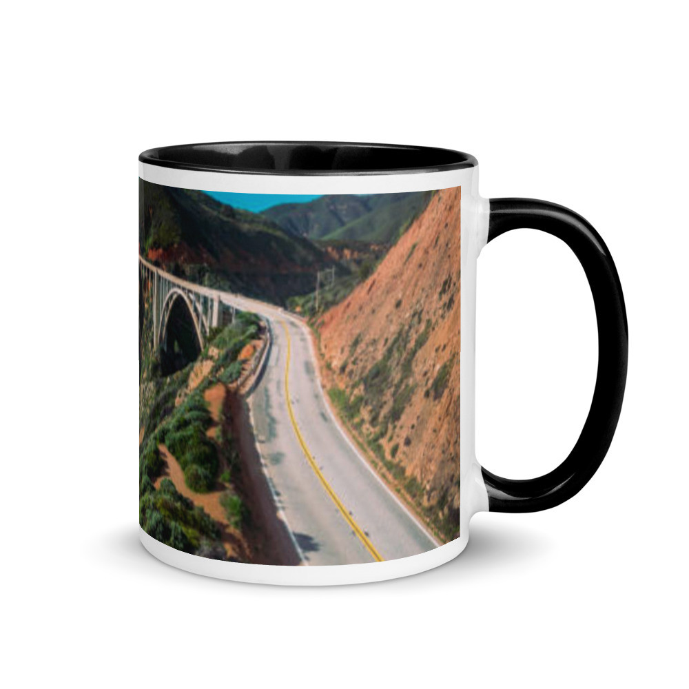 Landscape Mug with Color Inside