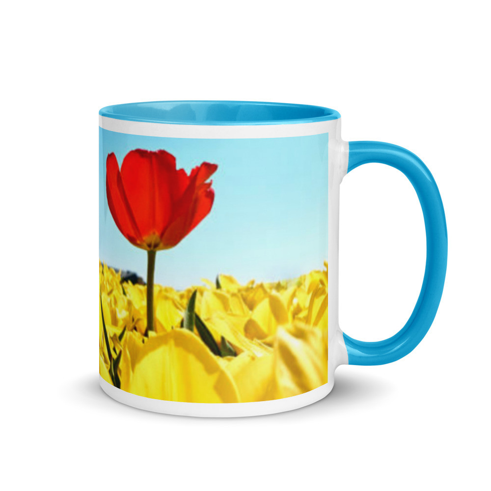 Landscape Mug with Color Inside