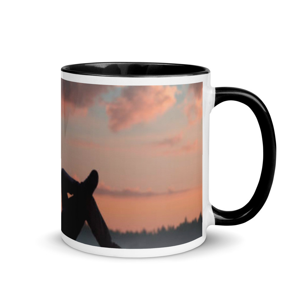 Landscape Mug with Color Inside
