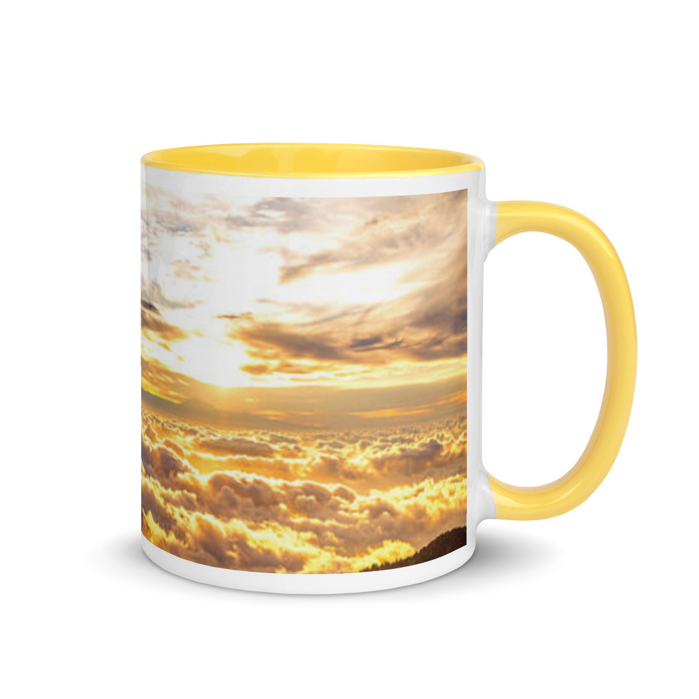 Landscape Mug with Color Inside
