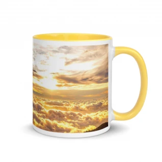 Landscape Mug with Color Inside