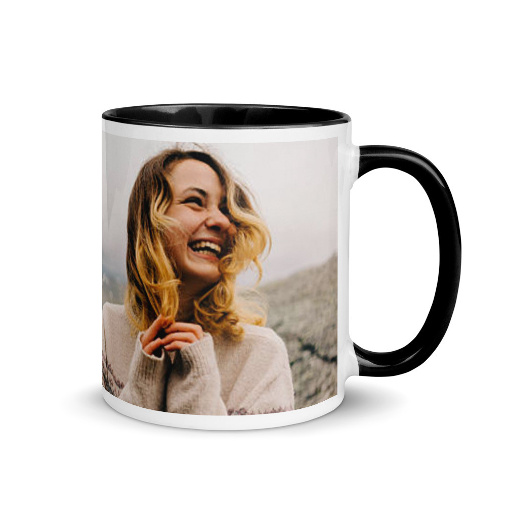 Landscape Mug with Color Inside