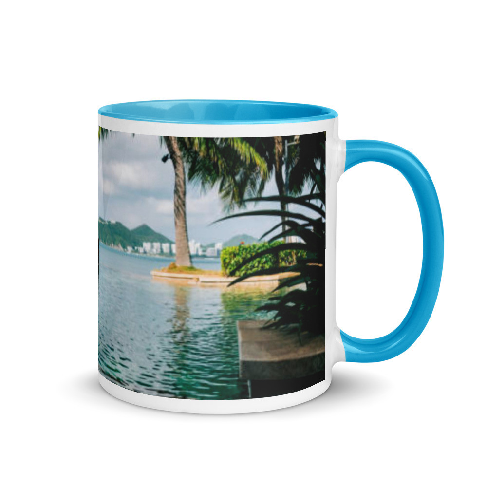 Landscape Mug with Color Inside