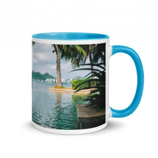 Landscape Mug with Color Inside